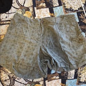 Maurices linen shorts